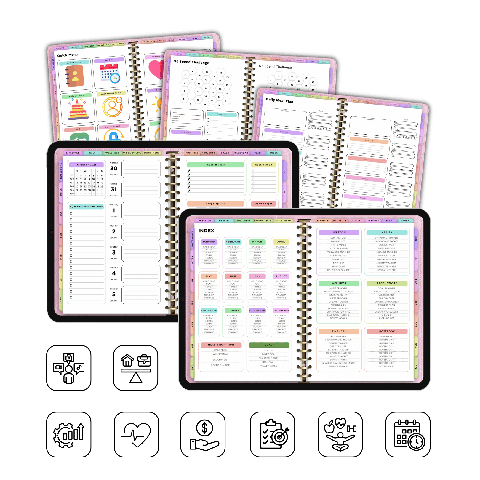 Dreams Digital Planners Bundle